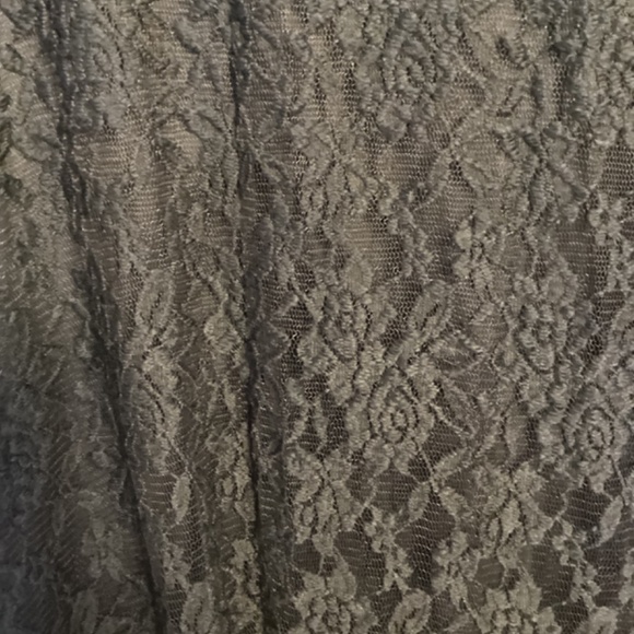 Lily Morgan Dark Blue Lace Dress - Picture 4 of 4